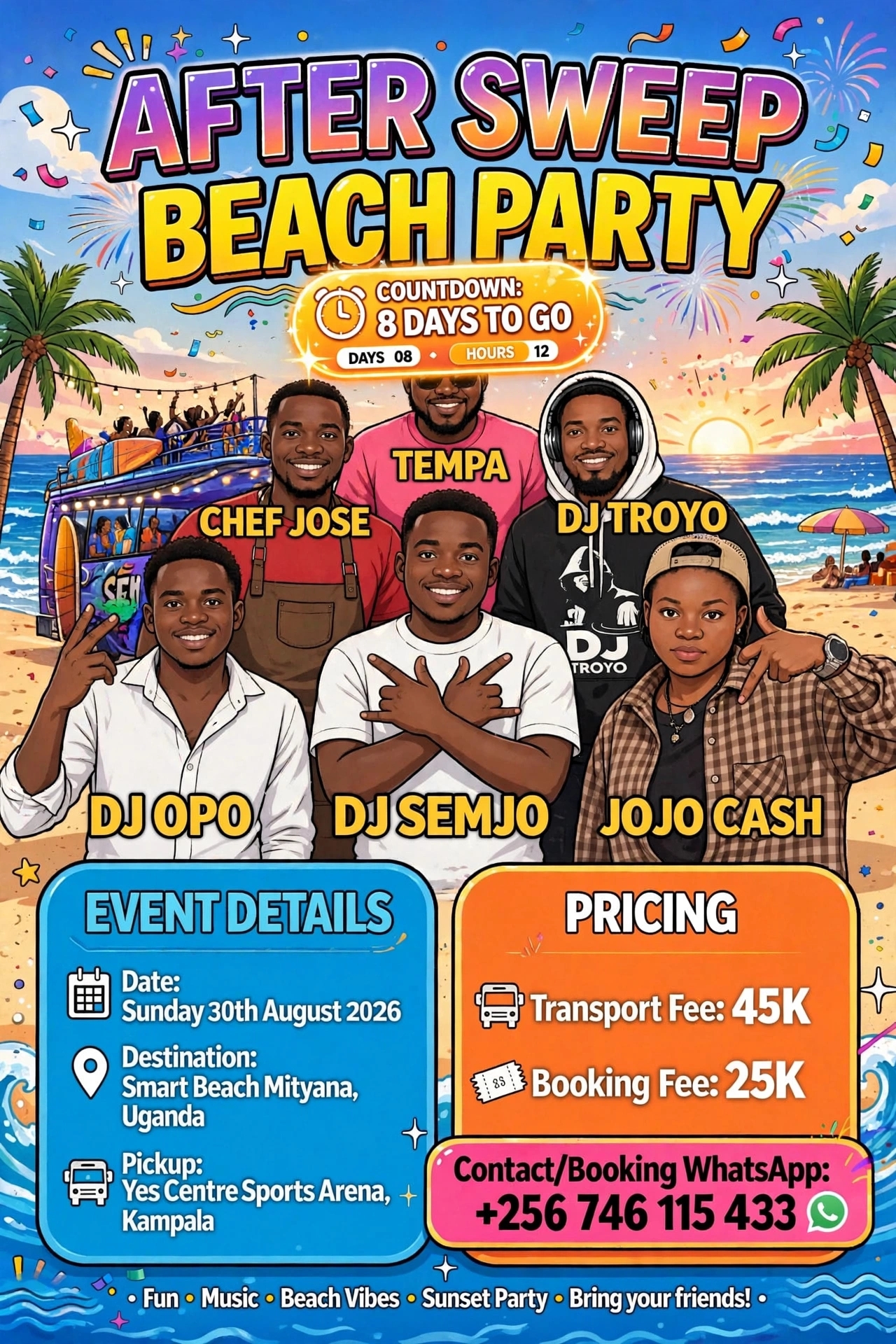 AFTER SWEEP BEACH PARTY