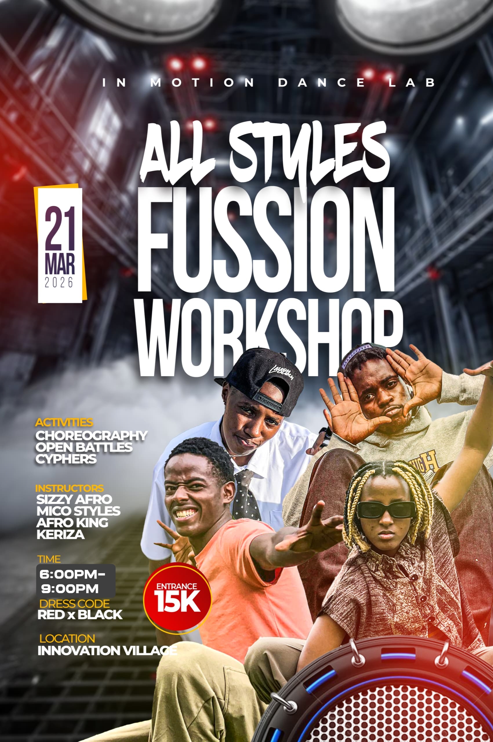 All Styles Fusion Dance Workshop