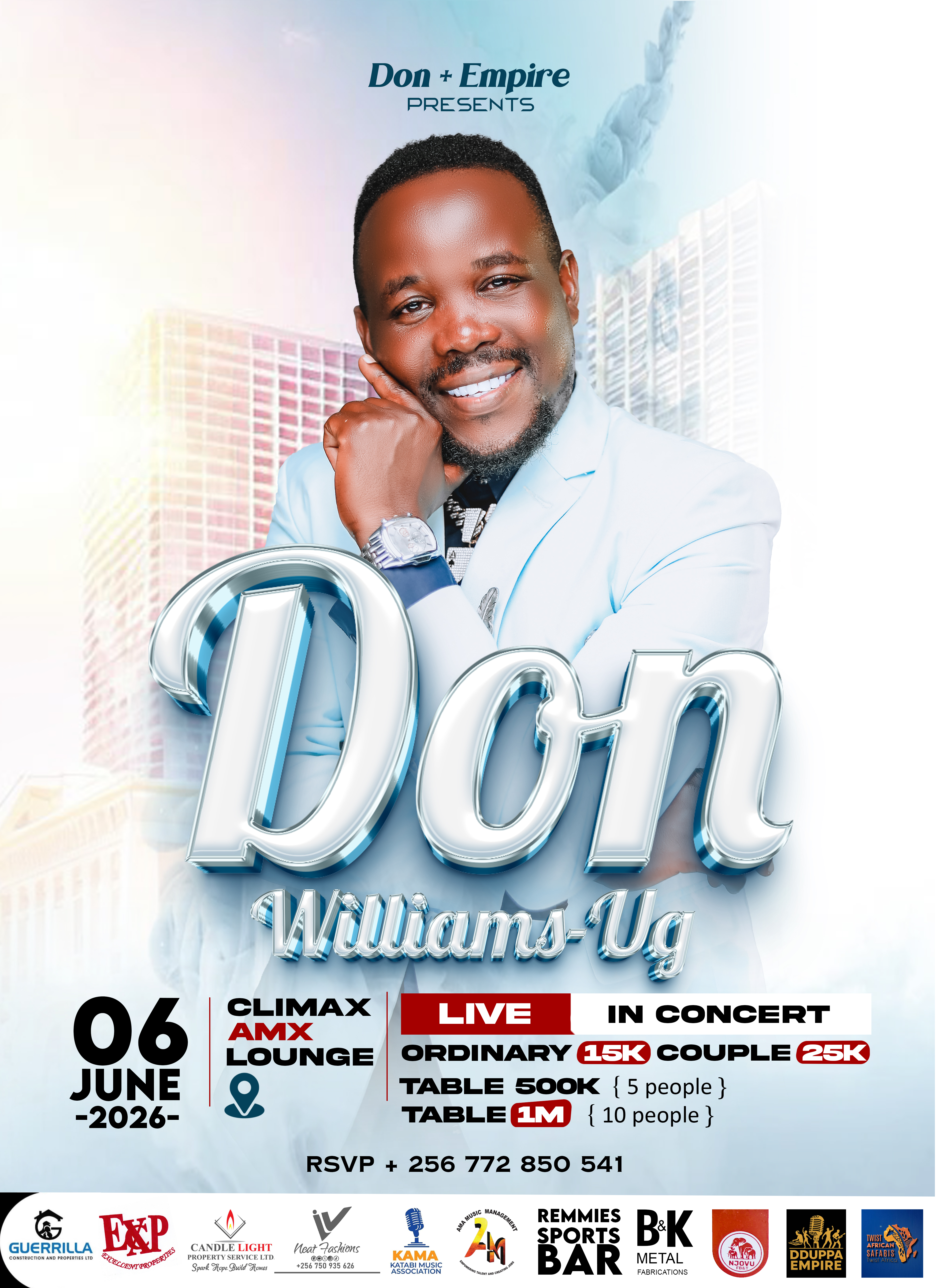 DON WILLIAMS-UG LIVE IN CONCERT.