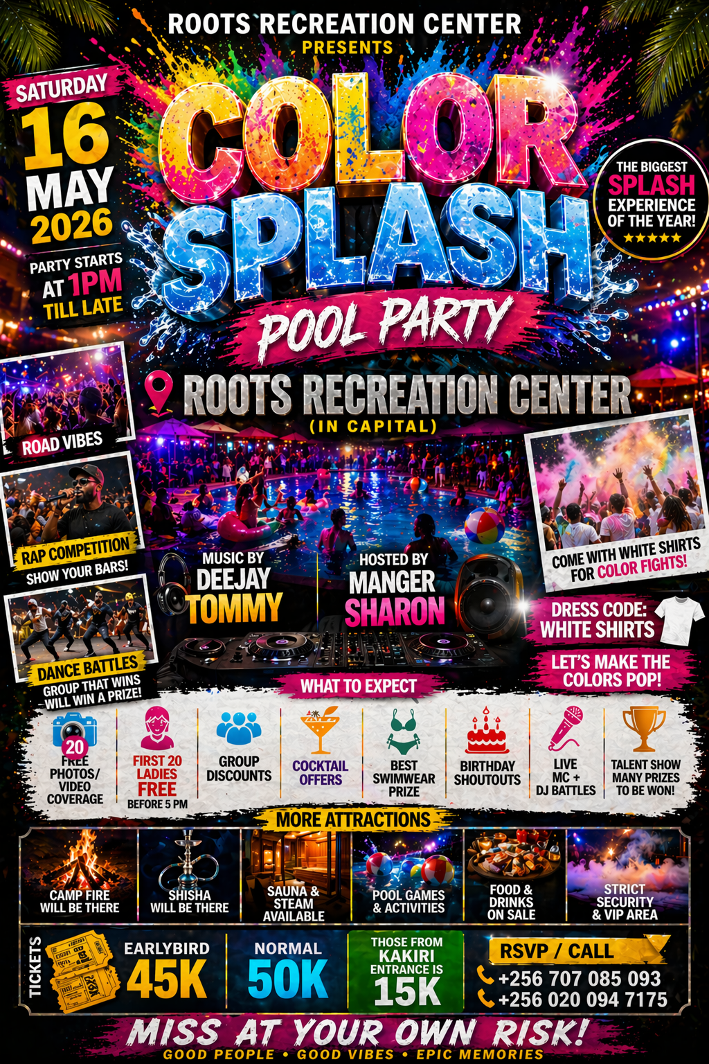 COLOR SPLASH POOL PARTY