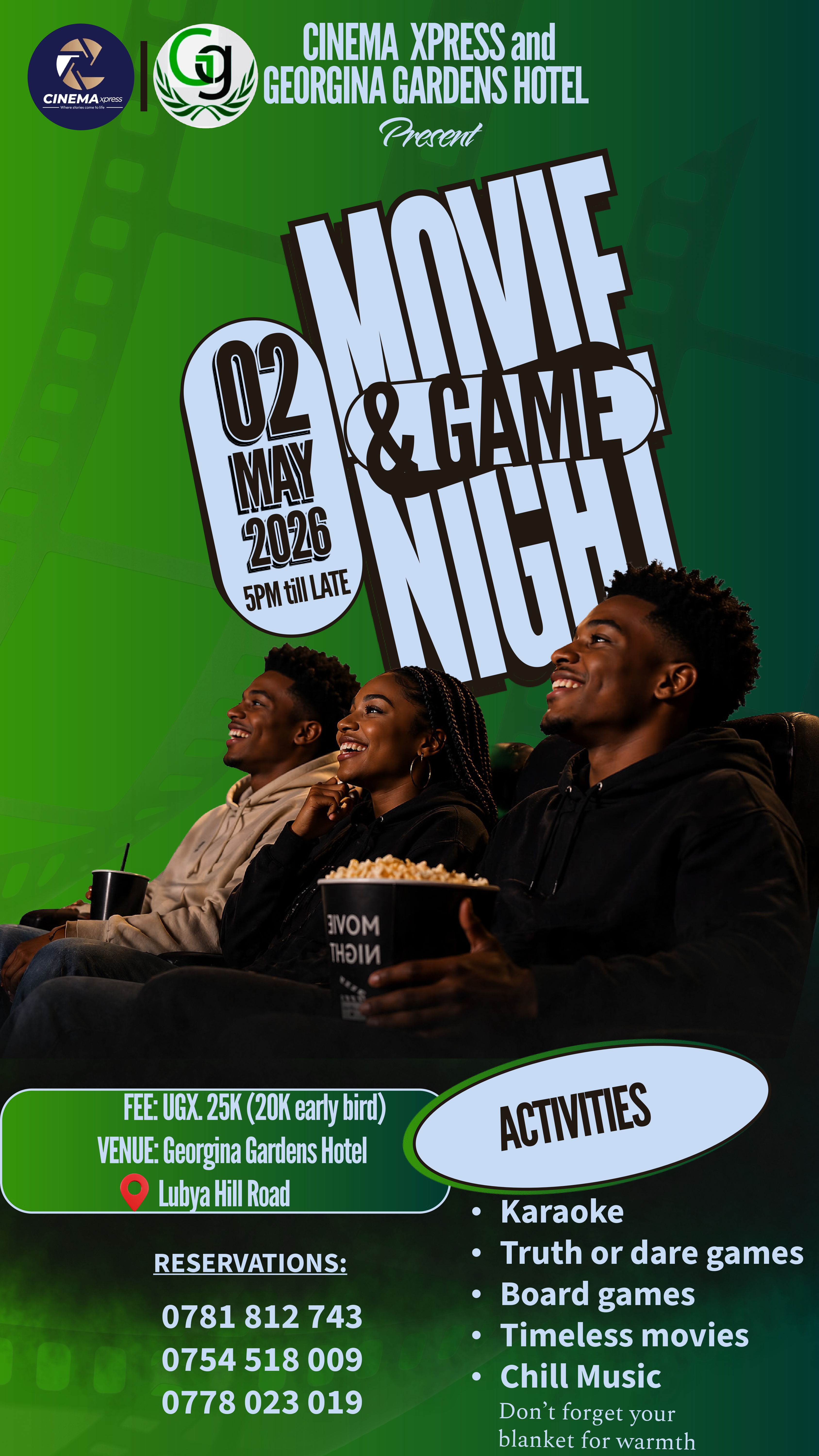 Outdoor Movie & Game night