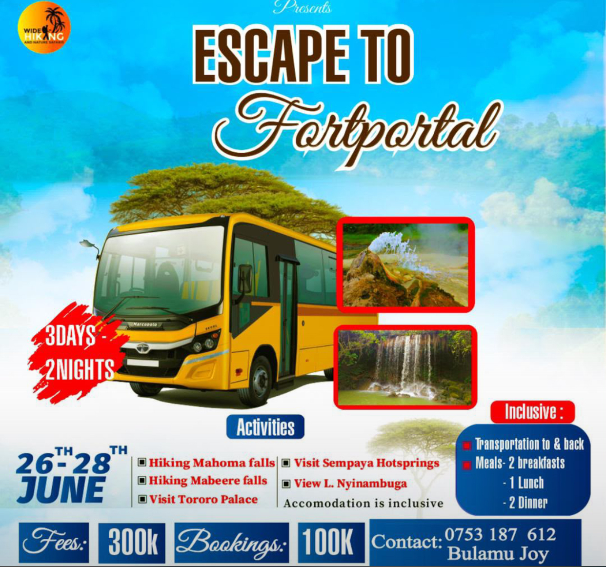 Escape to Fortportal