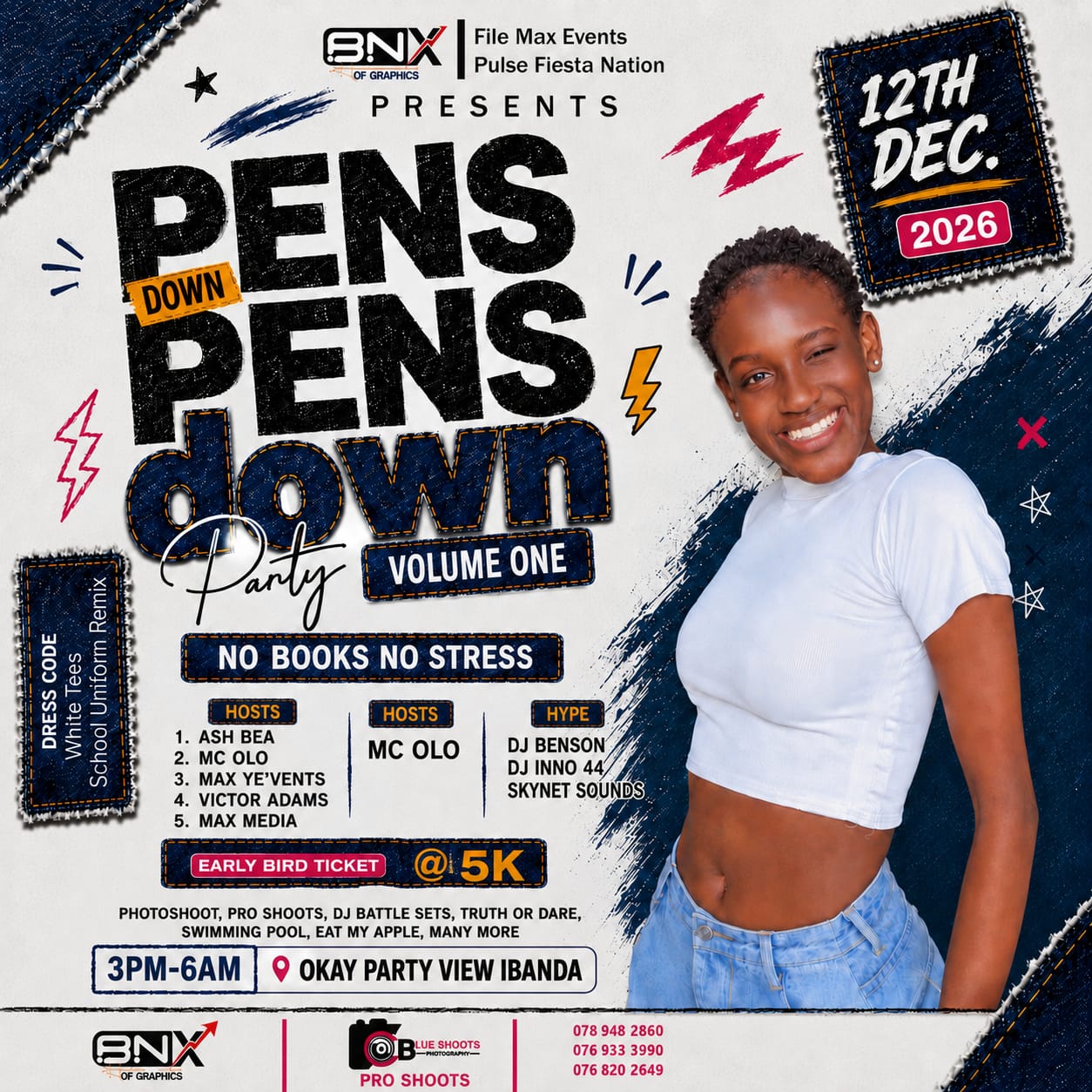 PENS DOWN PARTY