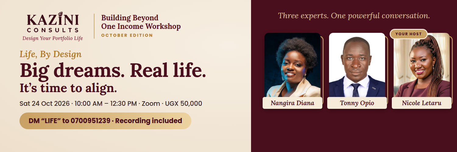 Life, By Design | Building Beyond One Income Workshop – October Edition