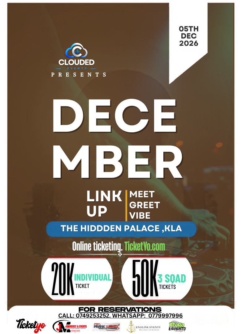 THE DECEMBER LINK UP event poster