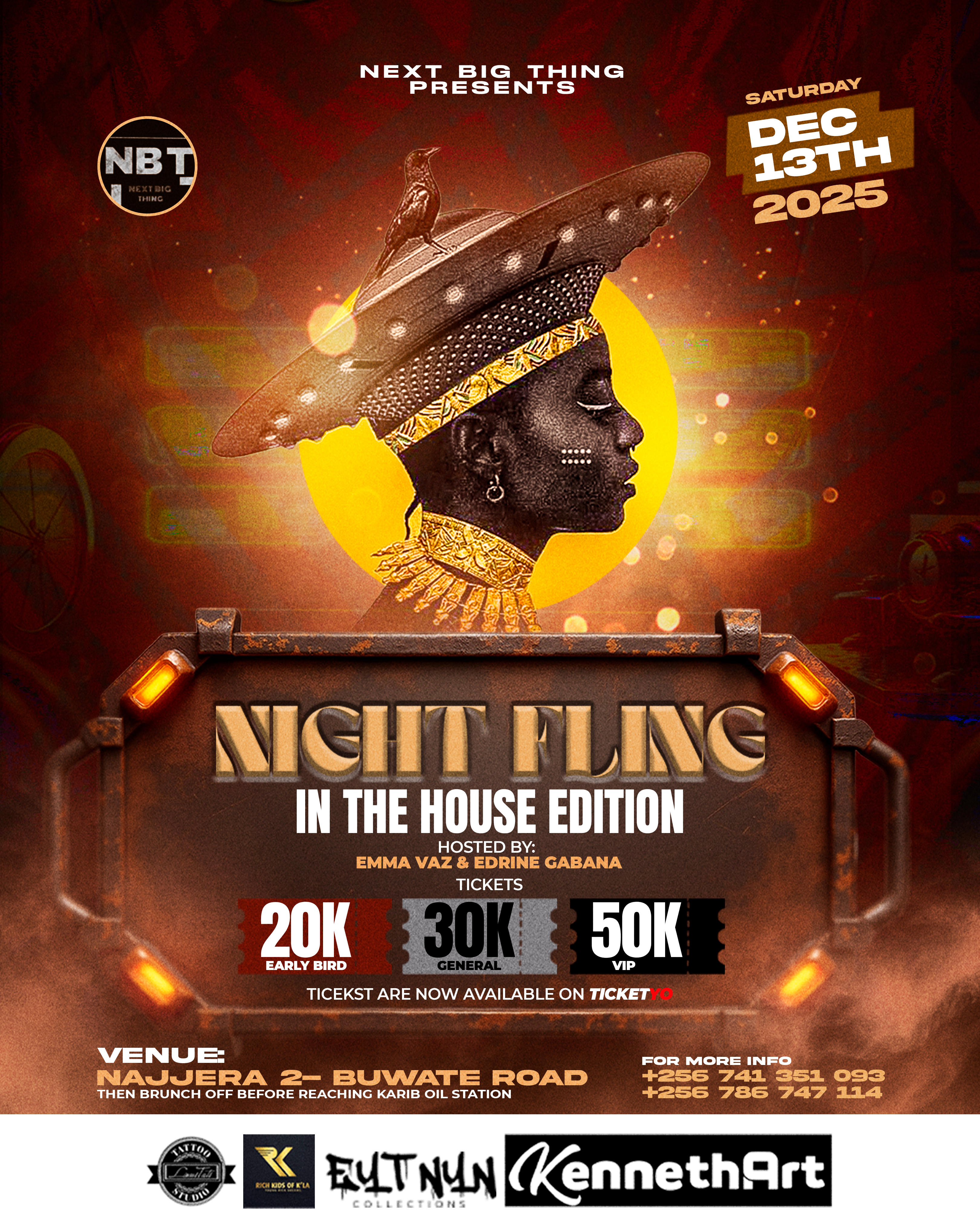 NIGHT FLING HOUSE PARTY