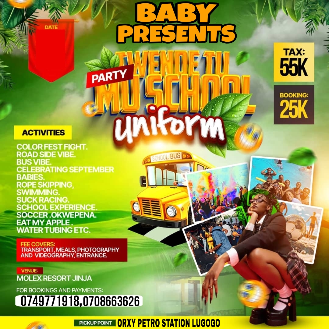 Twende tu party mu school UNIFORM