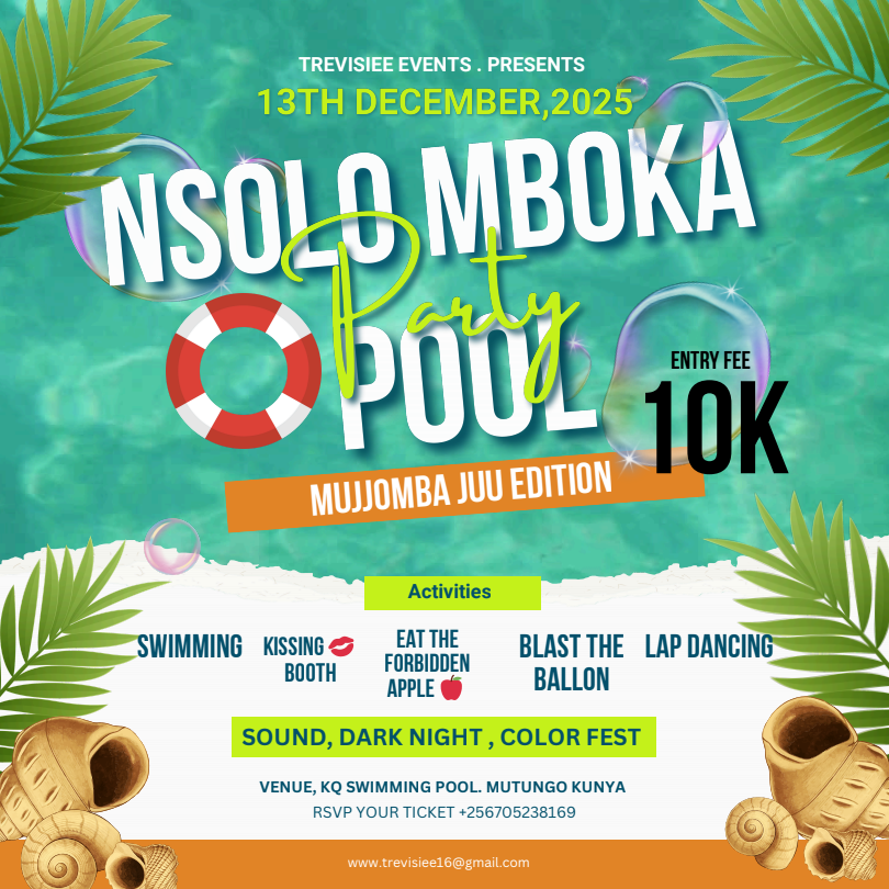 Nsolo mboka pool party Mujjomba jjuu edition